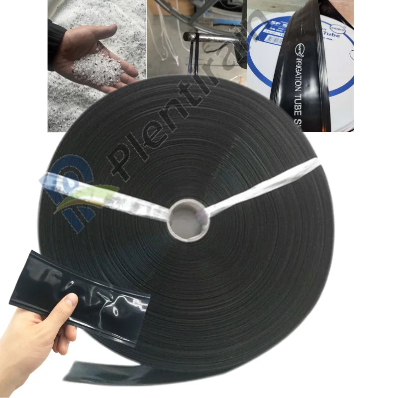 Agriculture Garden Sprinkler Irrigation System Micro Spray Tape Rain Spray Hose Double Wing Rain Spray Tape