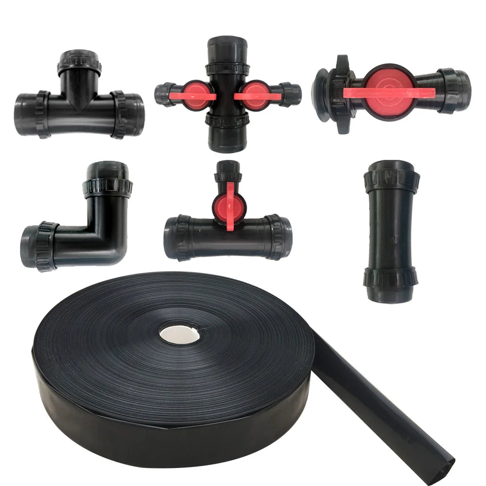 Agricultural PE Irrigation Double Wing Sprinkler Hose Rain Spray Tape Rain Pipe for Greenhouse Plastic Irrigation Rain Spray