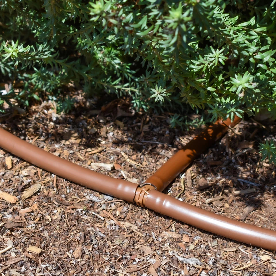 Barbed T 3 Way Connectors for 1/2 Inch Garden Irrigation Tubing