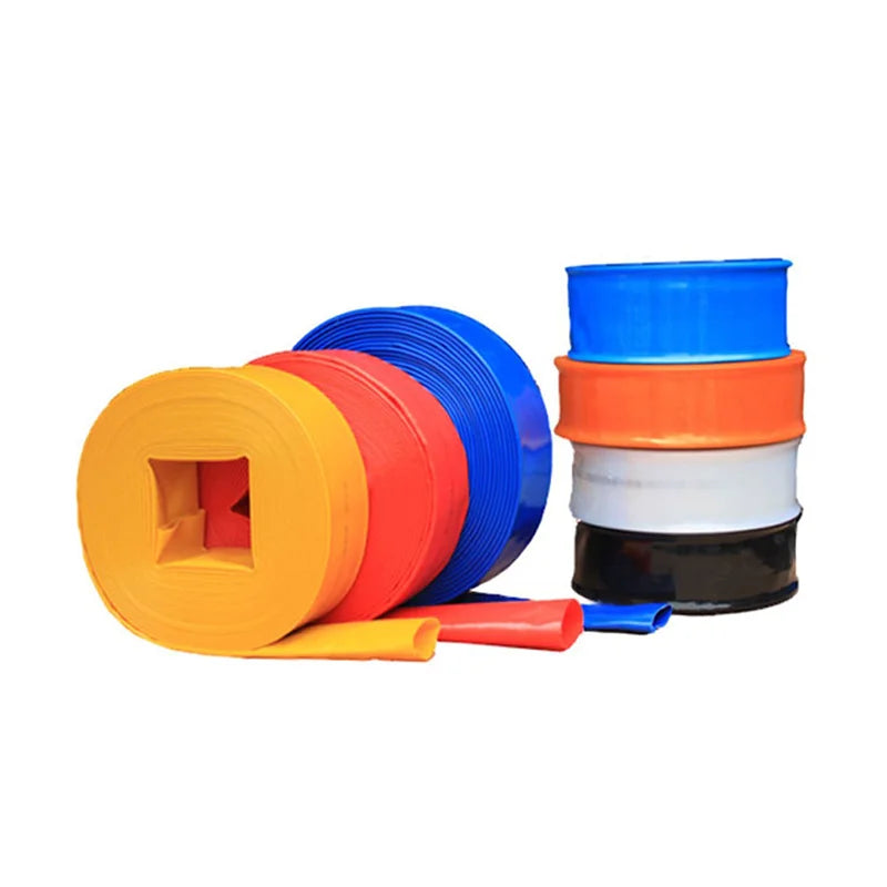 Size Various Agricultural Irrigation Watering Hose Plastic Tubes PVC Lay Flat Hose