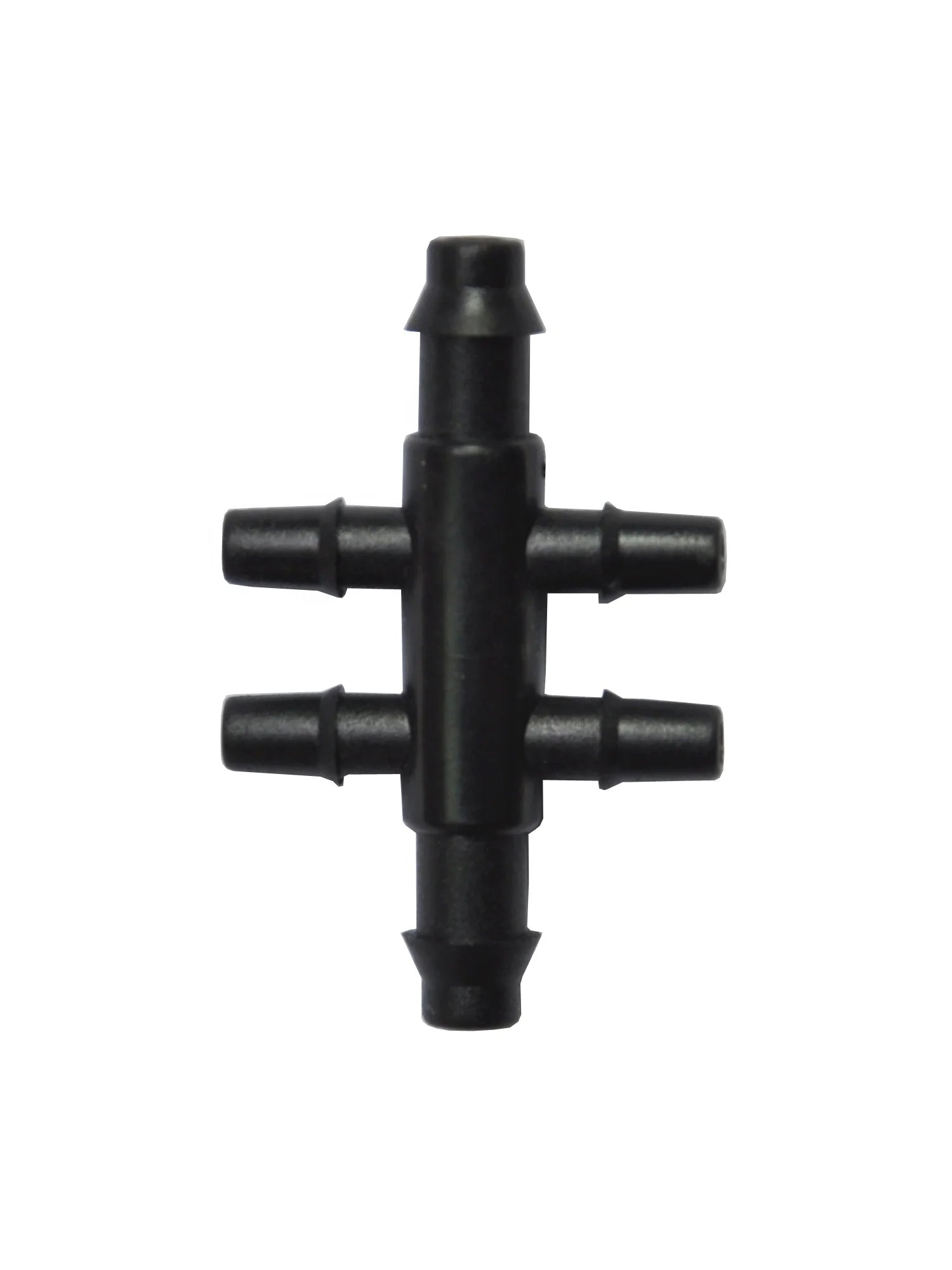 4/7mm Straight Elbow Cross Tee Barbed Hose Connector Garden Micro Drip Irrigation System Micro Sprinkler Accessory