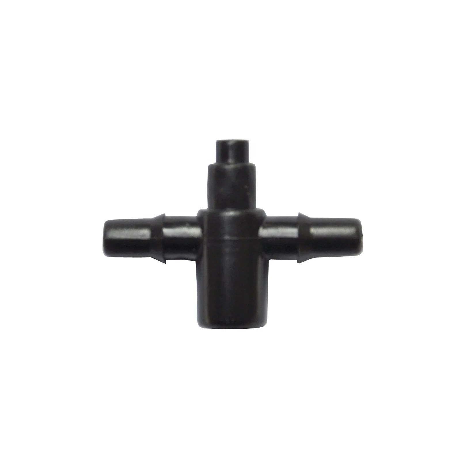 4/7mm Straight Elbow Cross Tee Barbed Hose Connector Garden Micro Drip Irrigation System Micro Sprinkler Accessory
