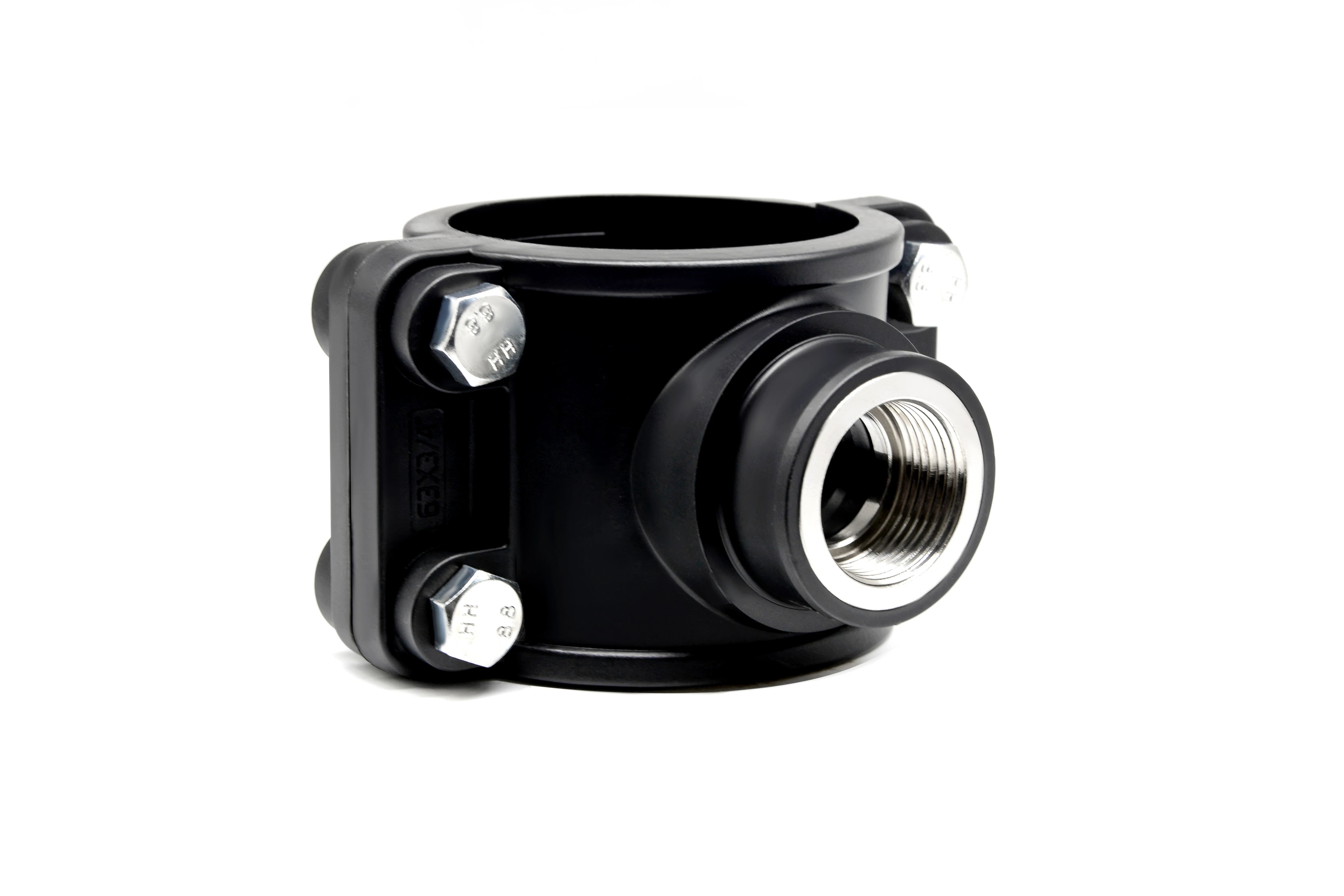 20mm-110mm Water Compression Fittings Plastic Clamp Saddles for Farm Irrigation Pipe Setting