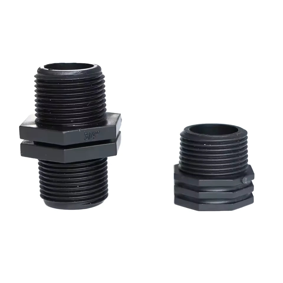 BSPT Thread Male Reducing Nipple Garden Irrigation Farm Water Supply Fittings Nipple 1/2" for Hose Pipe