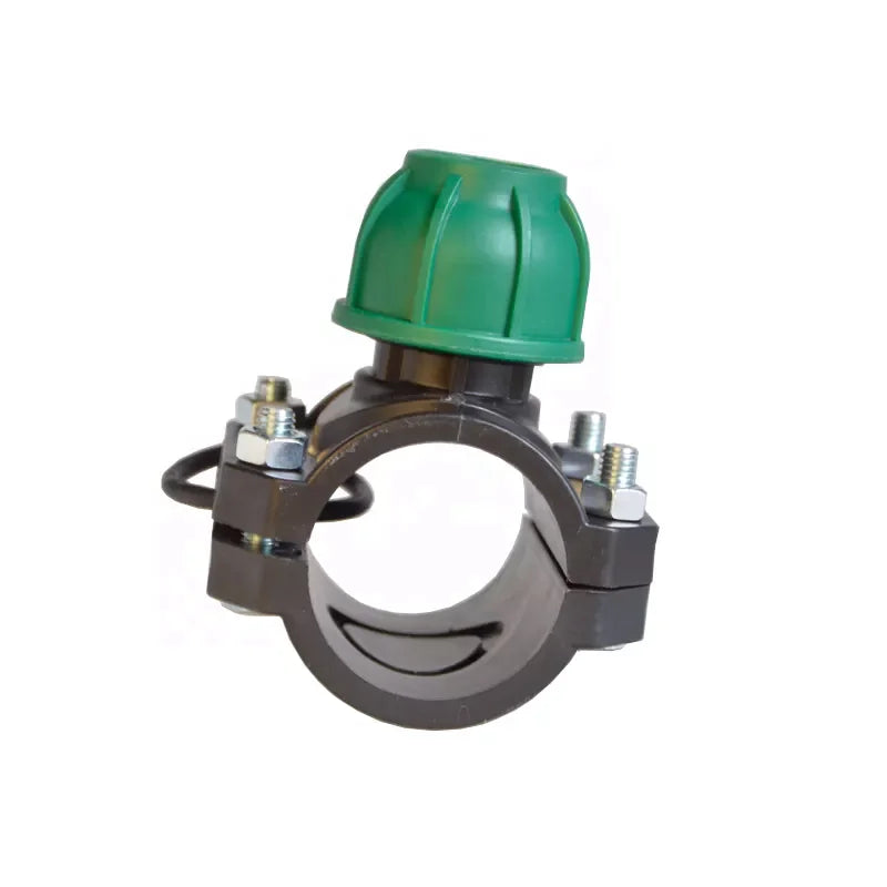 Plastic Clamp Saddle Pipe Clamp Saddle Coupling Saddle for Water Supply and Irrigation