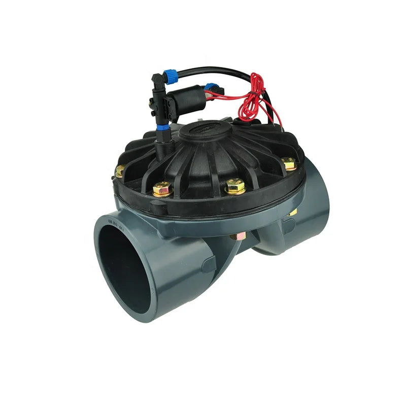 4 Inch Irrigation Electric Solenoid Control Valve Hydraulic On/off Plastic Valve