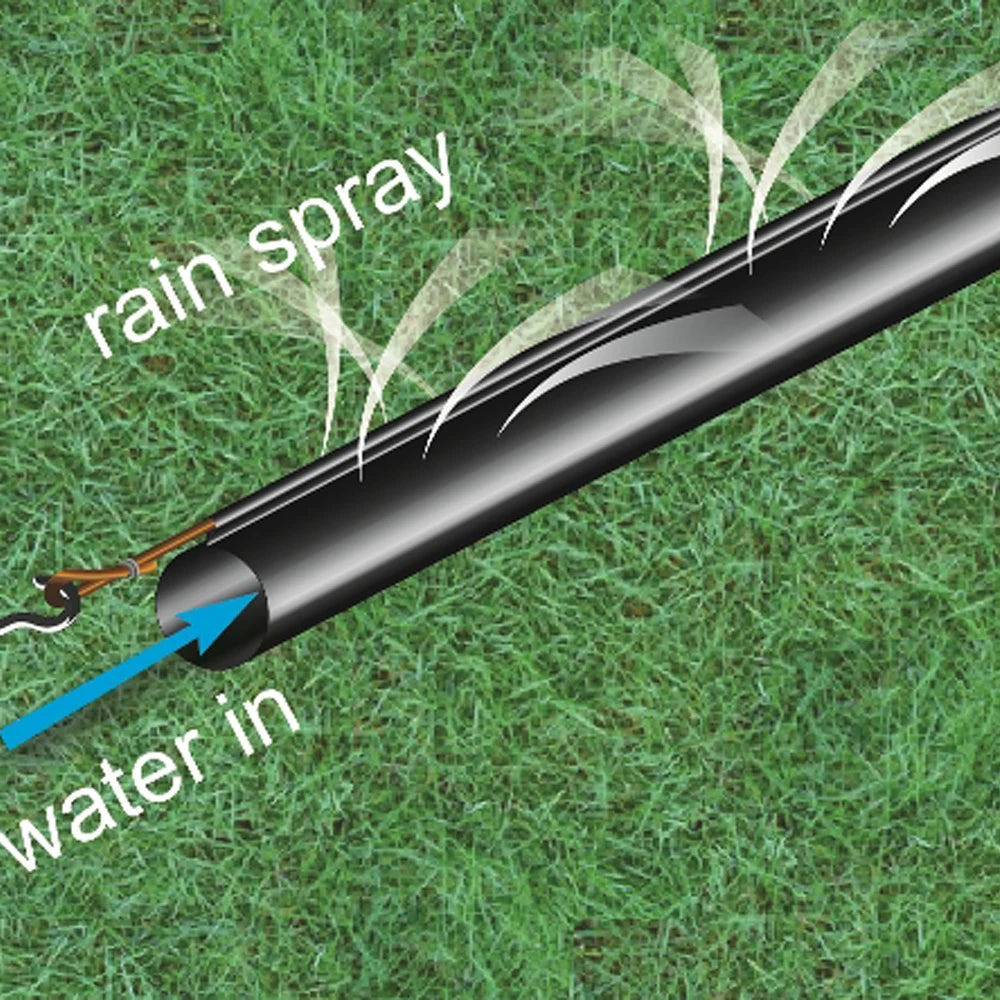 Rain Hose Irrigation PE Spray Rain Hose for Farm and Garden Irrigation Water Saving