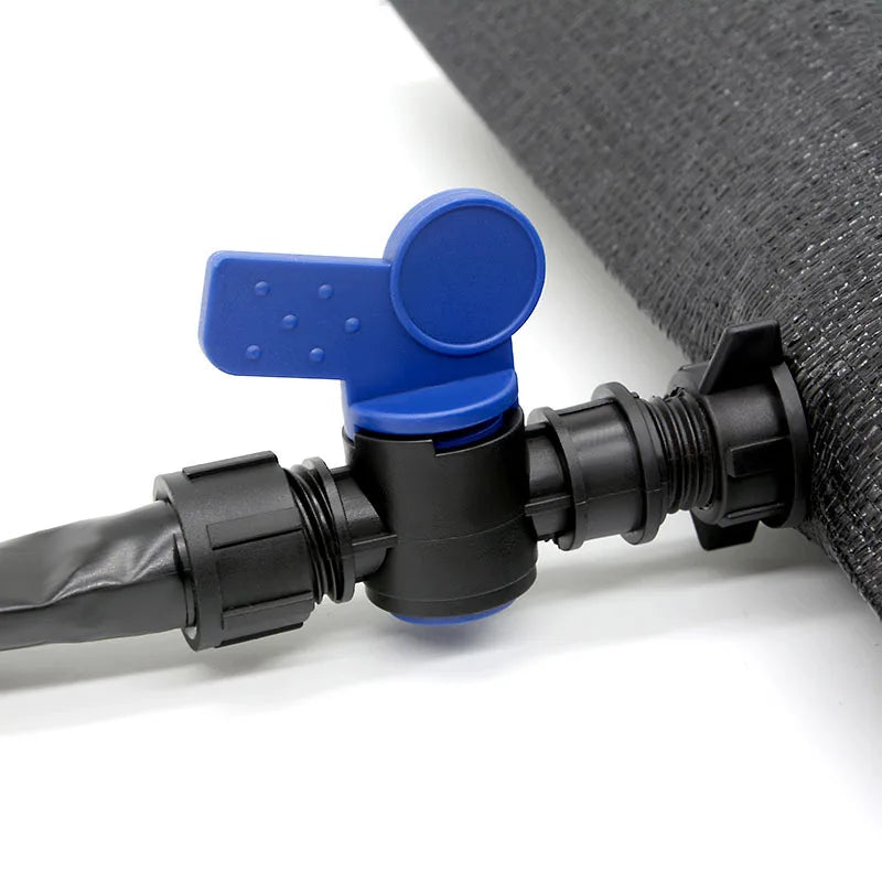 Tee Lock Ring Offtake Layflat Hose Drip Tape Fittings Connector for Agricultural Watering Irrigation Hose