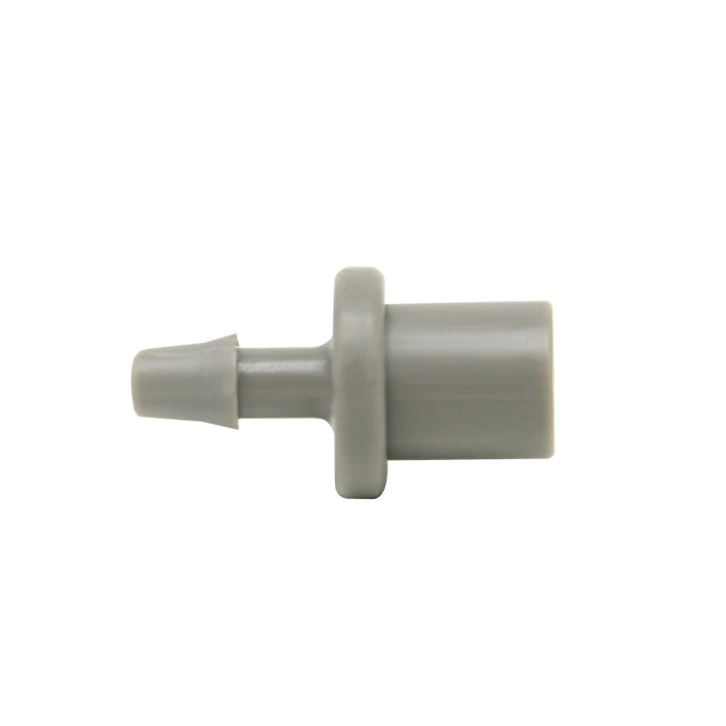 Micro Irrigation Hose Barbed Fittings End Plug 3mm/4mm Irrigation Hose Connector Plastic End Cap for Greenhouse Home Water Hose