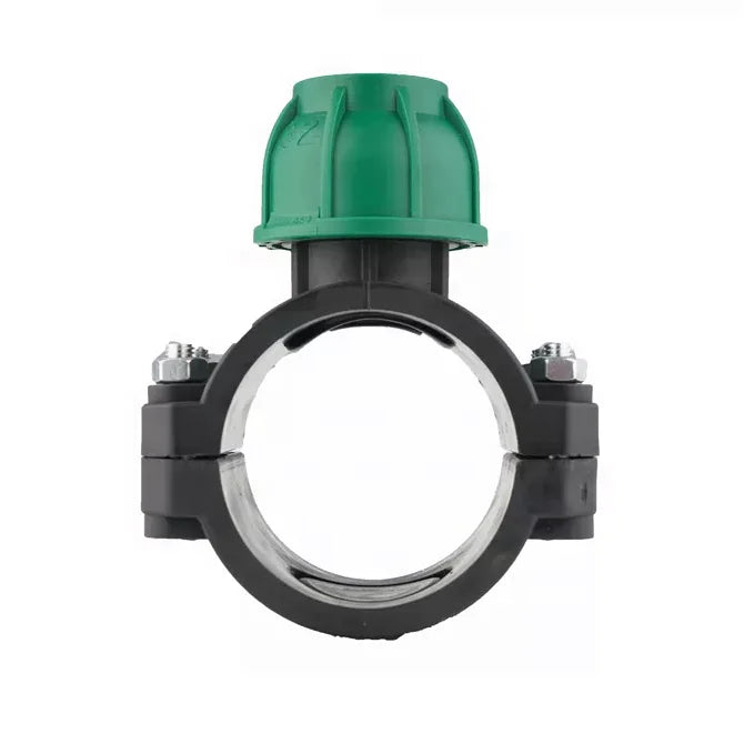 Plastic Clamp Saddle Pipe Clamp Saddle Coupling Saddle for Water Supply and Irrigation