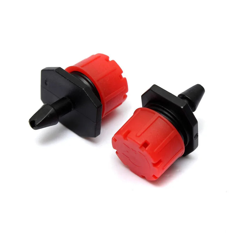 DIY 8 Holes Adjustable Online Dripper with Barbed Connector for Drip Irrigation System for Garden Pot Plants Seedlings Watering