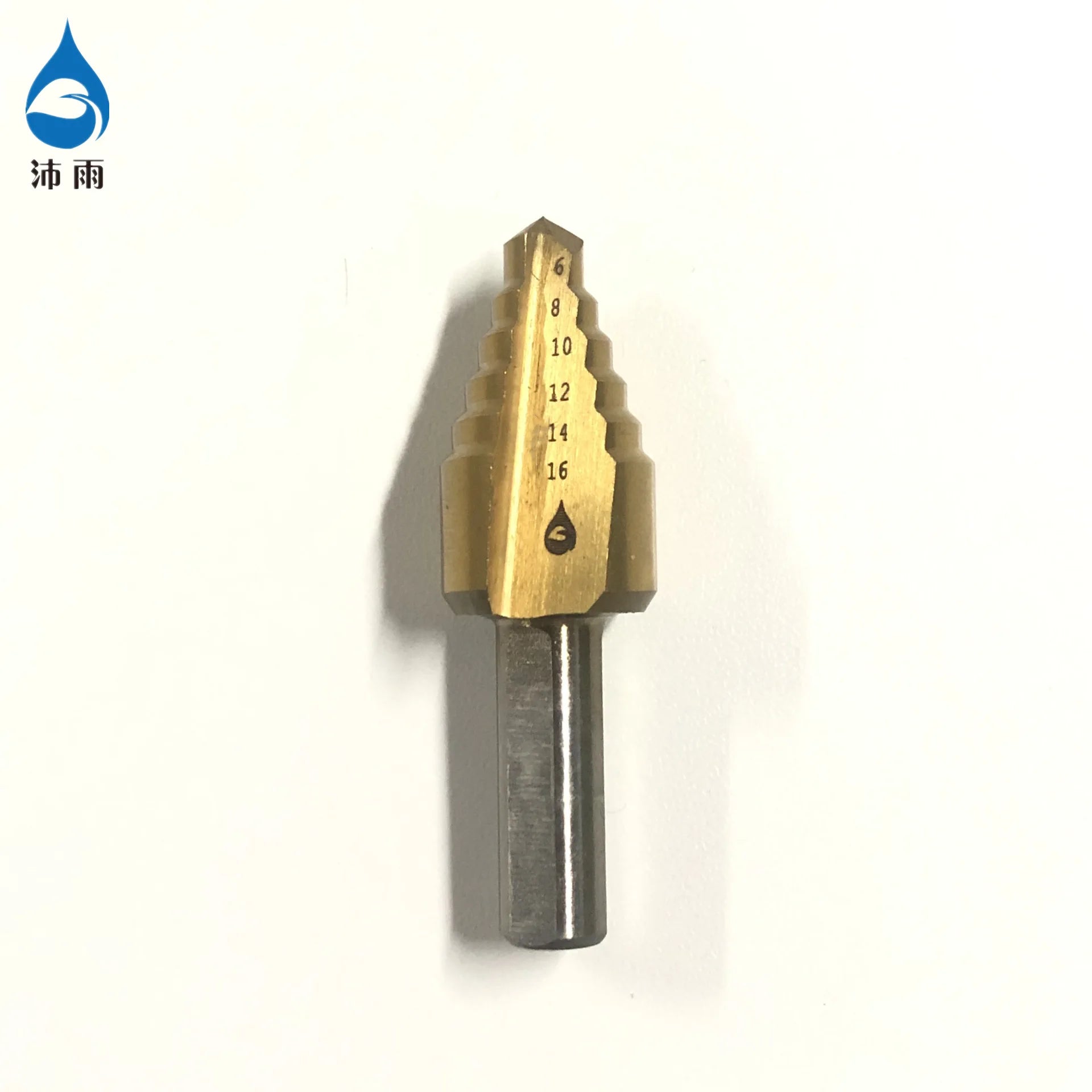 Plentirain De16mm Step Drill Bit for PVC-U Pipe or HDPE Pipe
