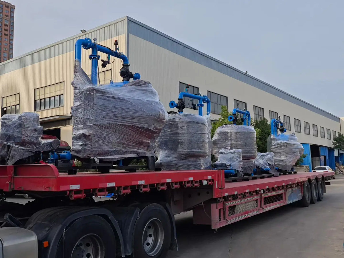 HYRT 自动反冲洗砂滤器,可防止堵塞,适用于农业滴灌带和喷灌系统