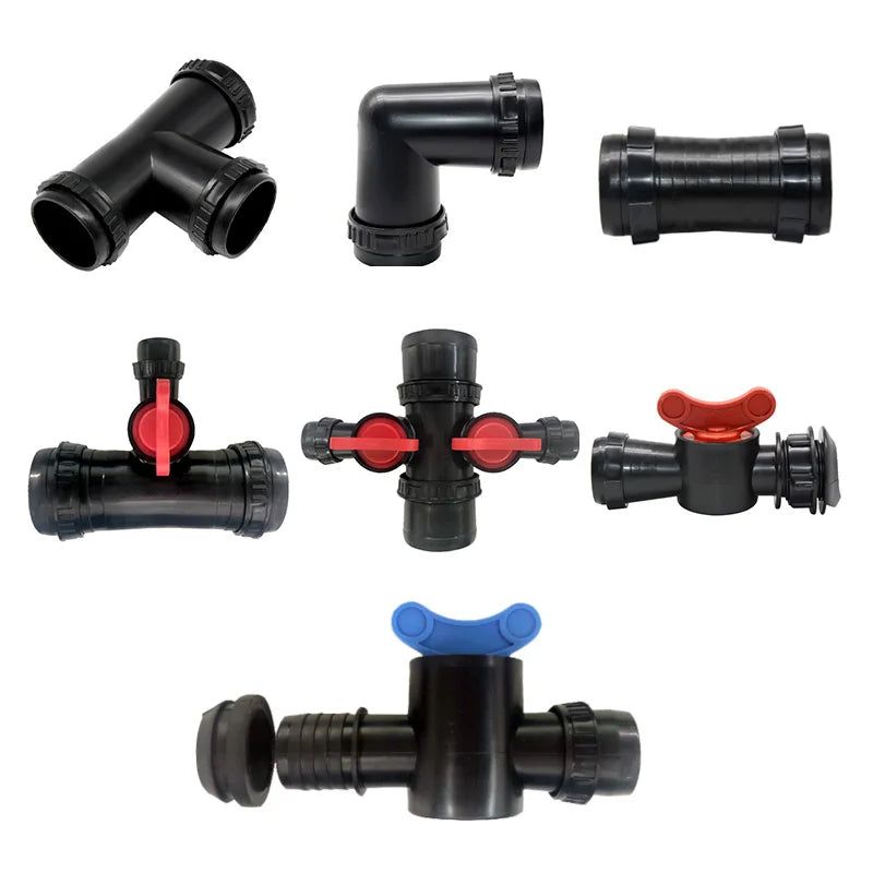 Pe Micro Spray Irrigation Tube Rain Hose Accessories Coupling for Farm Irrigation System