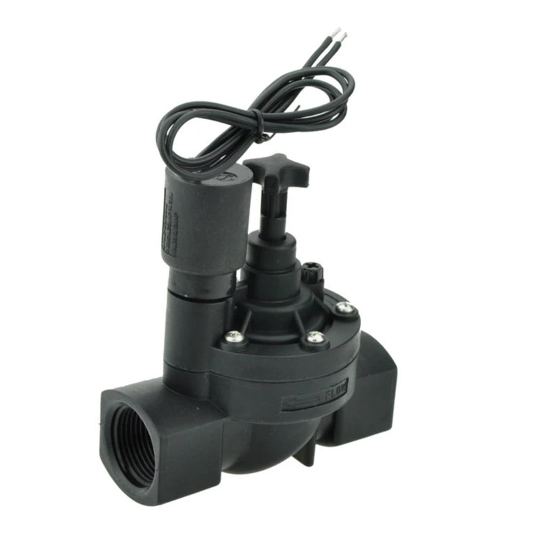 Plentirain 1 Inch Plastic Solenoid Water Valves for Irrigation or Sprinkler System