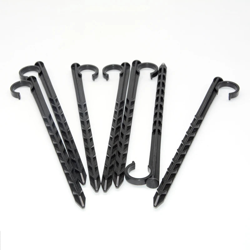 Irrigation Pipe Support Stakes Drip Tube Stake Drip Line Holder Holddown Support