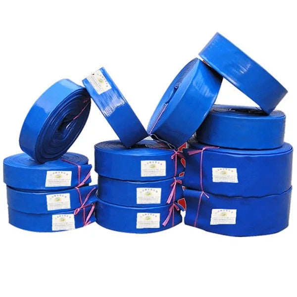 2-4 Inch Irrigation PVC Lay Flat Irrigation Tube Layflat Water Discharge Hose