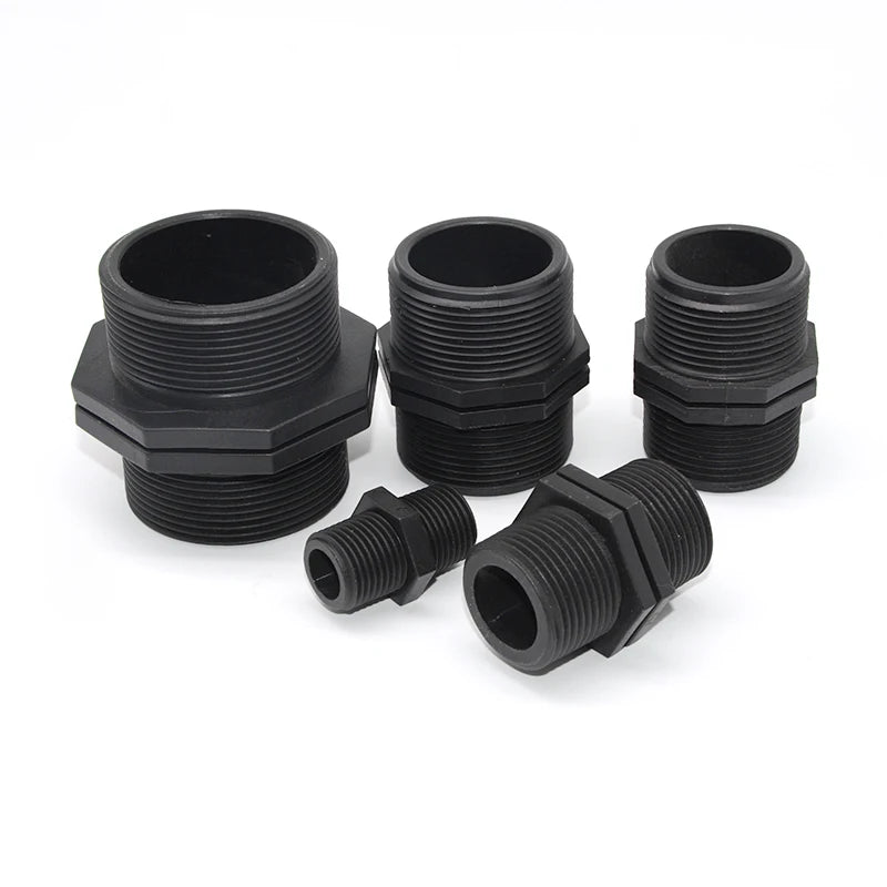 Farm Irrigation System Drip Tape BSP Female Thread Irrigation Pipe Nipple Greenhouse Garden Irrigation PP Material