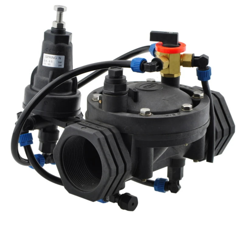 Plentirain 2 Inch Plastic Solenoid Water Valves for Irrigation or Sprinkler System