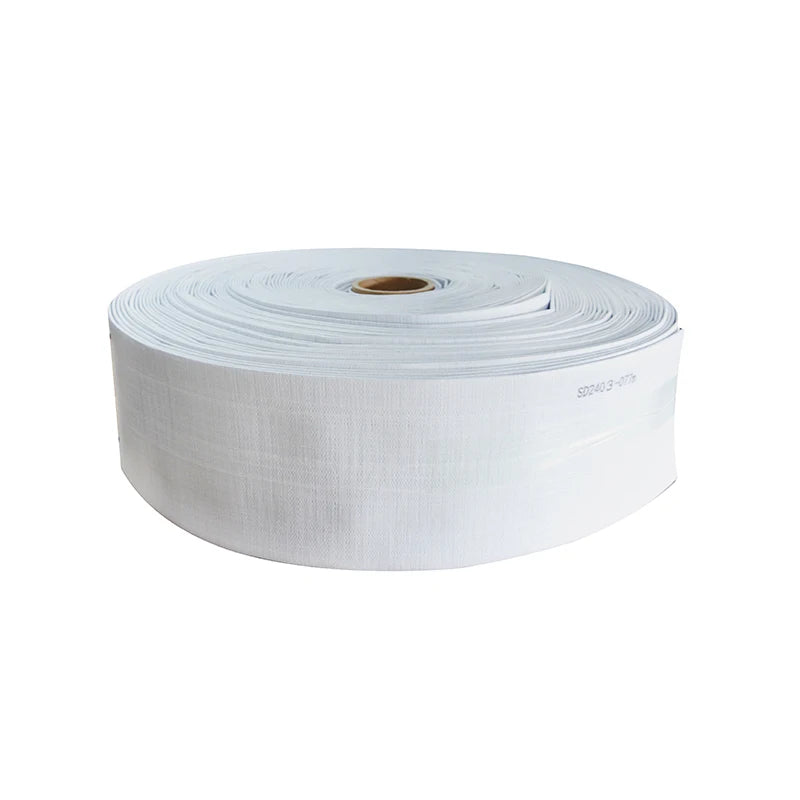 Pre-Holed Layflat PE Flexible Water Belt Drip Irrigation Main Pipe for Home Garden Farm Agricultural Watering Gardening Farming