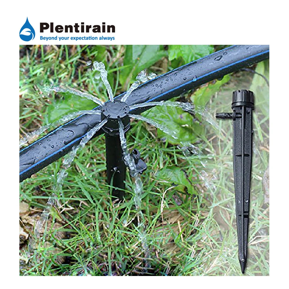 Plastic Barbed Dripper Water Sprinkler Drip Irrigation System for Greenhouse & Home Model Pipe for Water Hose Irrigation