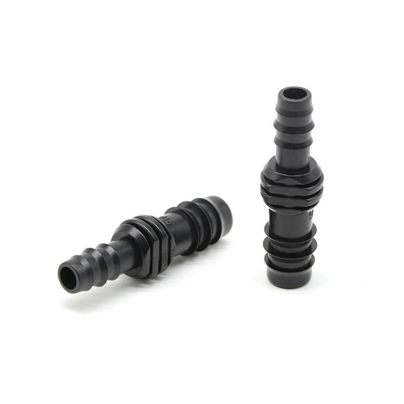 Barb Drip Irrigation Connectors 16mm Tee Connector for Water Irrigation Straight Fittings Coupling