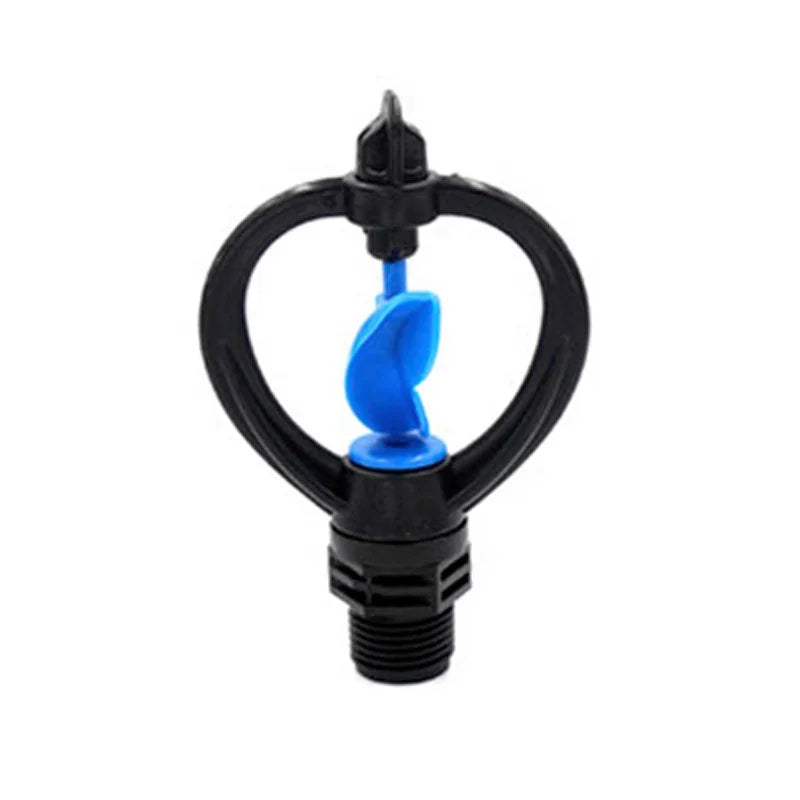 1/2" Male Thread Butterfly Rotating Sprinklers Garden Irrigation Agriculture Watering Nozzles 360 Degree Rotation Sprinkler