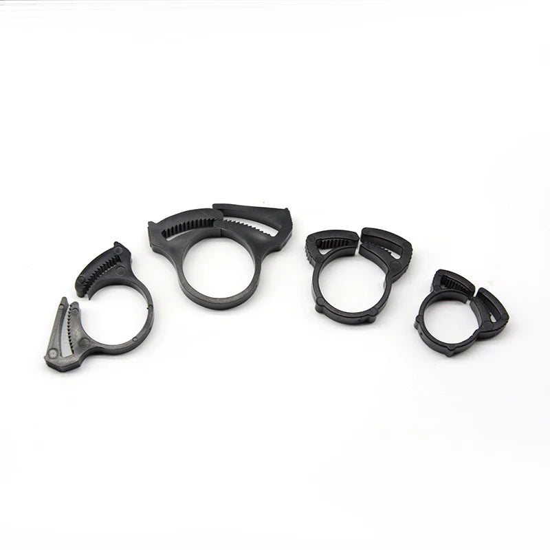 Garden Hose Connection Tightening Buckle Irrigation System Pipe Fix Fastener Tube Fastening Clips