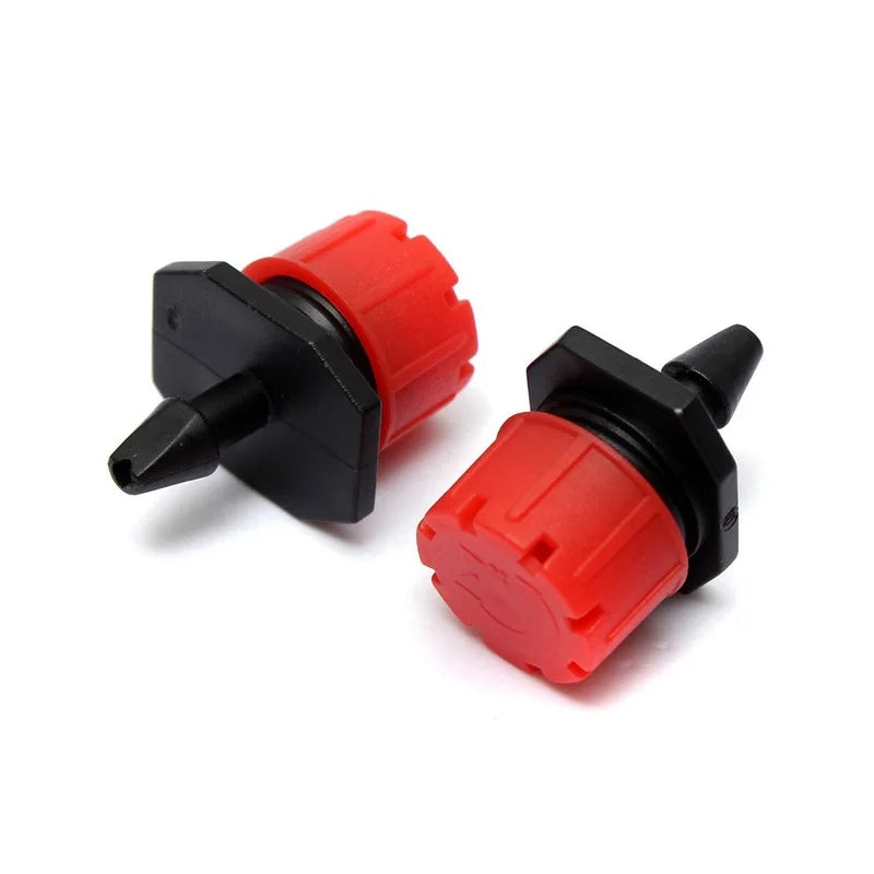 Greenhose 1/4 Inch Micro Drip Irrigation System Online Adjustable Self-Regulate Dripper for Greenhouse & Water Hose