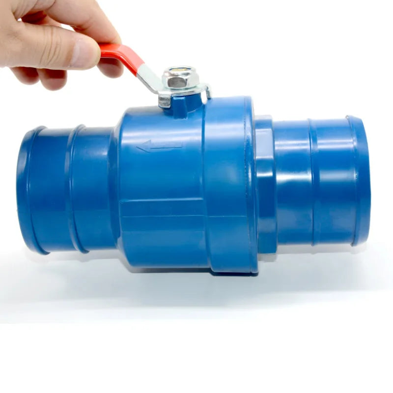 Farm Irrigation Hose Plastic Connectors Drip Watering System Layflat Hose PVC Ball Valve