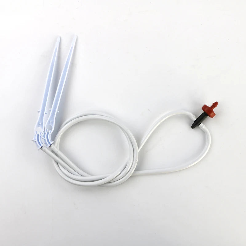 蓝莓/花卉灌溉压力补偿塑料弯直箭头滴头，适用于花园农场灌溉系统
