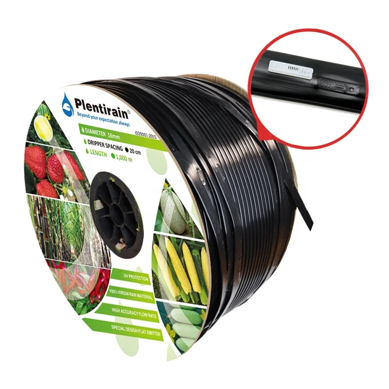 Other Watering & Irrigation Water Saving Farm Agricultural Lay Flat PE Drip Irrigation Tape 16mm
