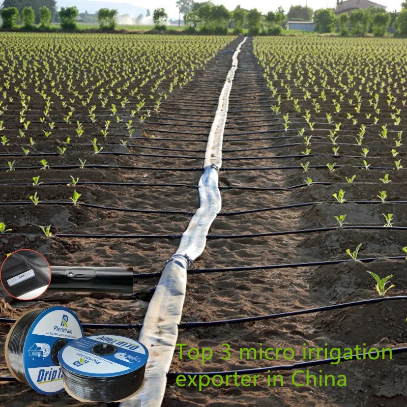 Agricultural Drip Line Irrigation System Plastic 0.4mm 16mm Tape Farm Drip Irrigation Line