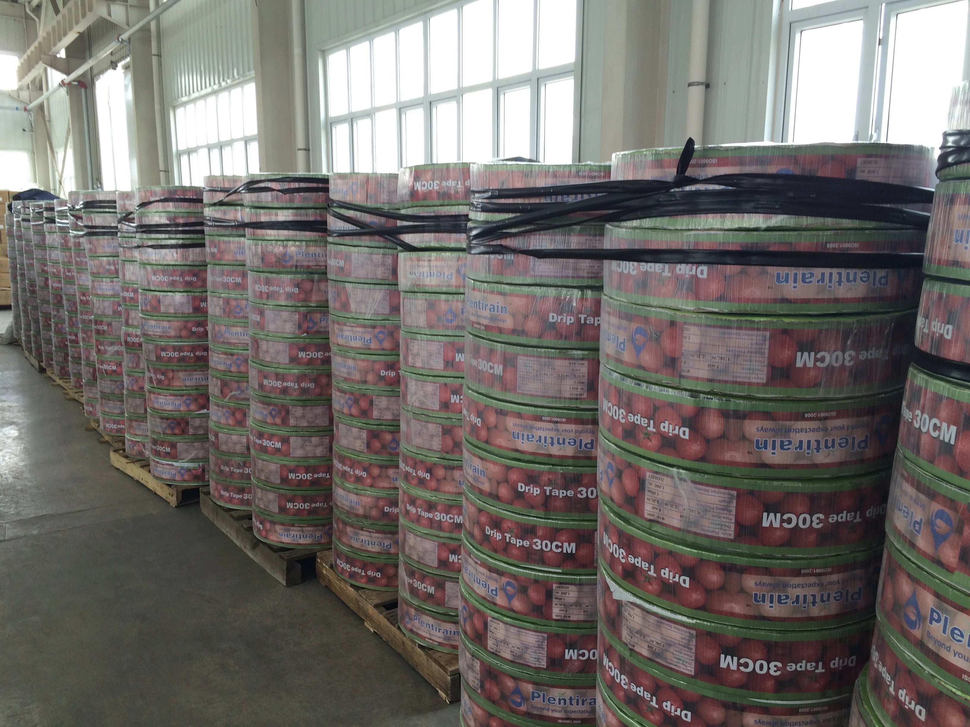 Drip Tape Floraflex Non-compensation Flat Integral Dripper Irrigation PE Other Watering & Irrigation Plastic 1 Bar 1000m/roll