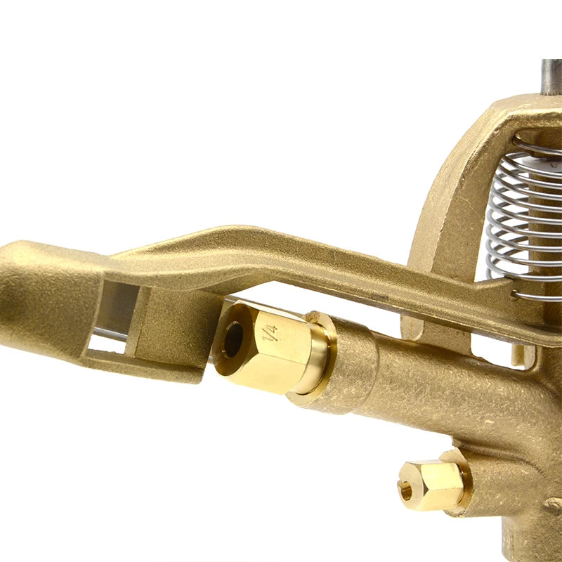 1/2 Inch Male Thread Brass 360 Gear Drive Lawn Garden Farm Irrigation Rotating Adjustable Sprinkler Head