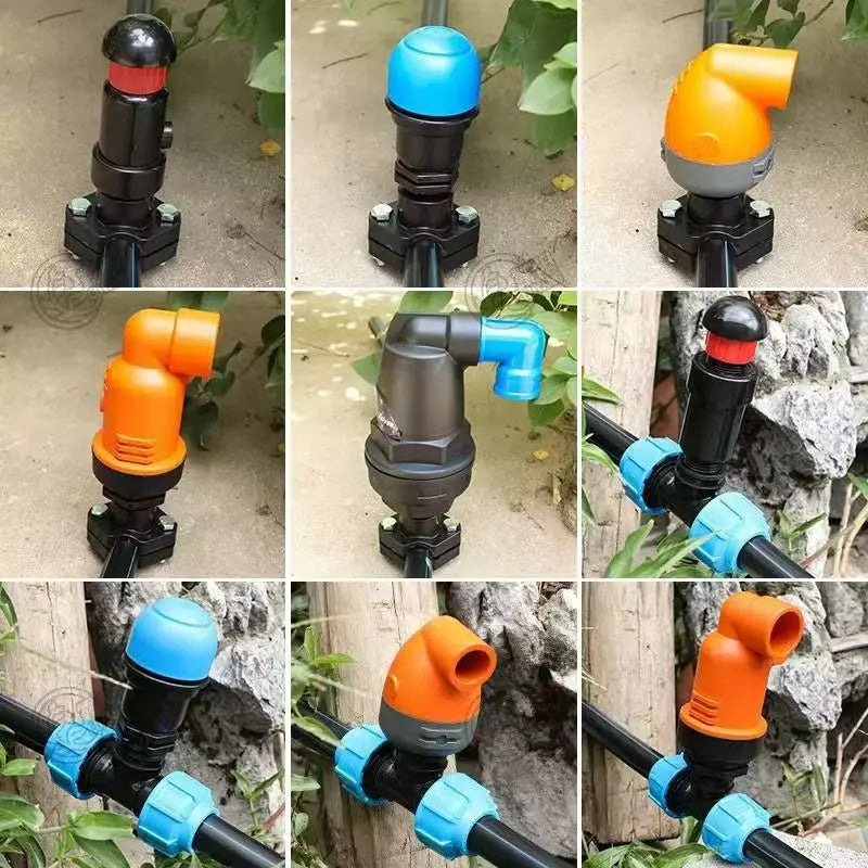 塑料3/4 “1” 进入空气压力释放阀用于农场花园自动滴灌系统