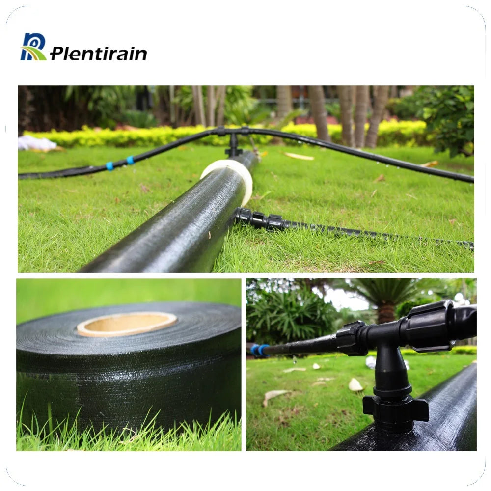 High Quality Plastic PE Lay Flat Hose for Farm Garden Greenhouse Home Irrigation-Easy-to-Use Connect Drip Irrigation Hose