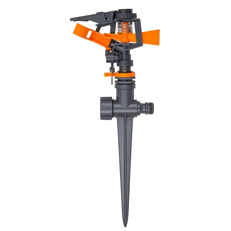 Farm Agricultural Plastic Garden Irrigation Impulse Water Sprinkle  With Spike for Garden