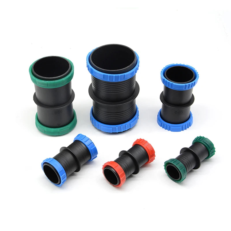 Layflat Hose Threaded Tee Soft Hose Main Pipe Connectors Rain Hose Fittings Plastic