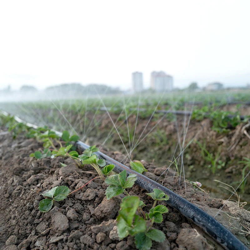 Agricultural Micro Flat Spray Rain Hose Reel Plastic Irrigation System Rain Pipes Vortex Sprinkler Type for Farm Use