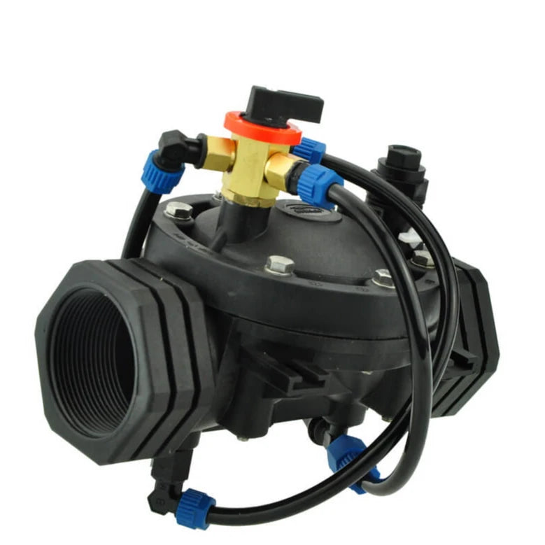 2" Electric Magnetic Solenoid Valve Irrigation Drip Sprinkler System Flow Control AC DC Solenoid Valve