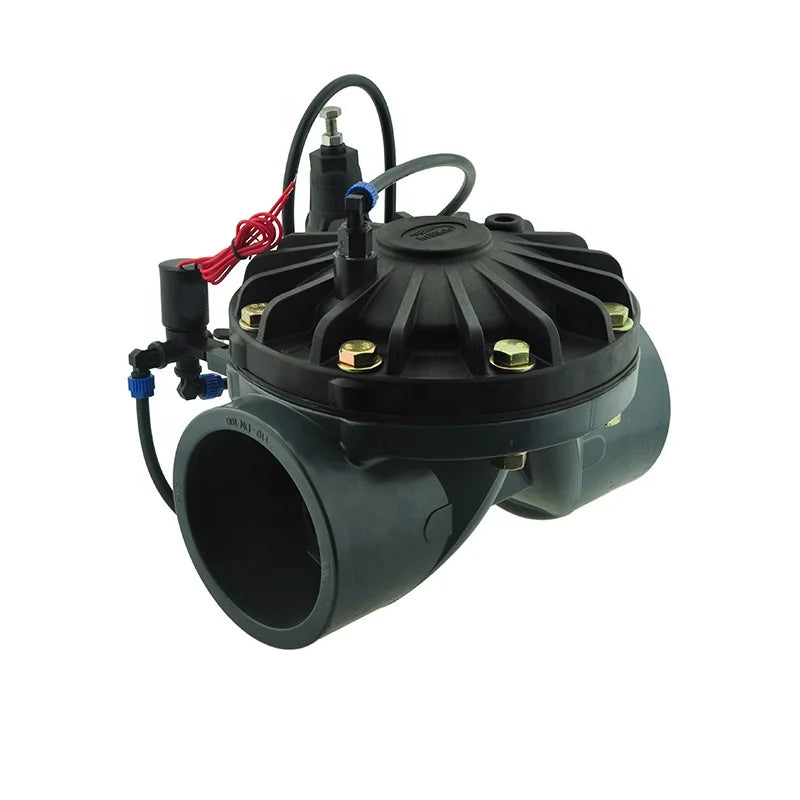 4 Inch Irrigation Electric Solenoid Control Valve Hydraulic On/off Plastic Valve