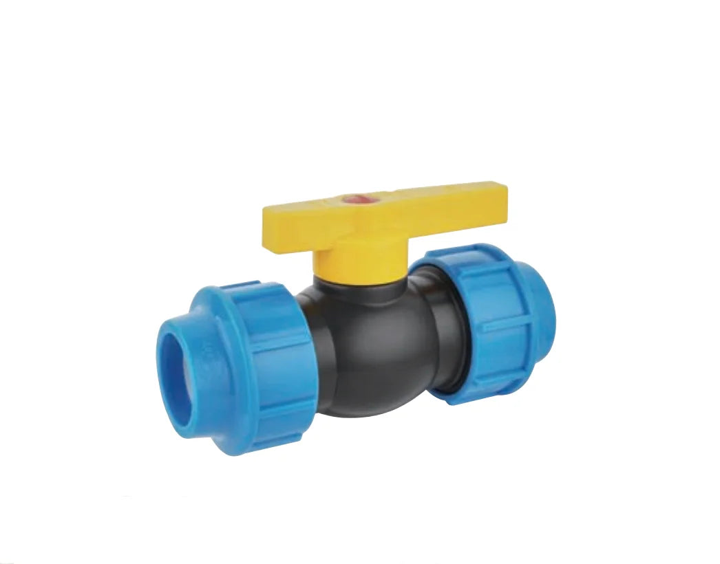 Pipe Fitting Manufacturers PP Compression Drip Irrigation Fittings HDPE Pipe Quick Coupling Connectors  for Farm Irrigation