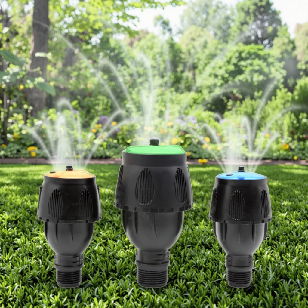 Insect-Proof Male Thread Rotating for Agricultural Water Irrigation Plastic Vortex Design for Farms Greenhouses Farmlands