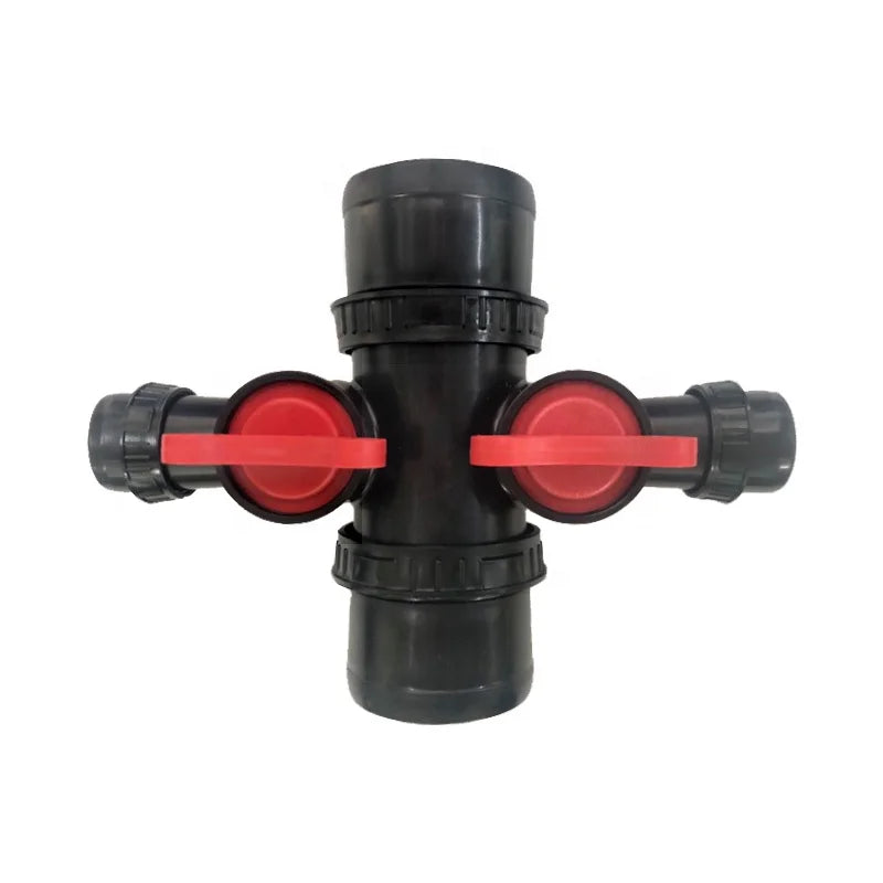 Layflat Rain Spray Hose Micro Spray Tape Accessories and Fittings for Agriculture Irrigation Offtake Valve