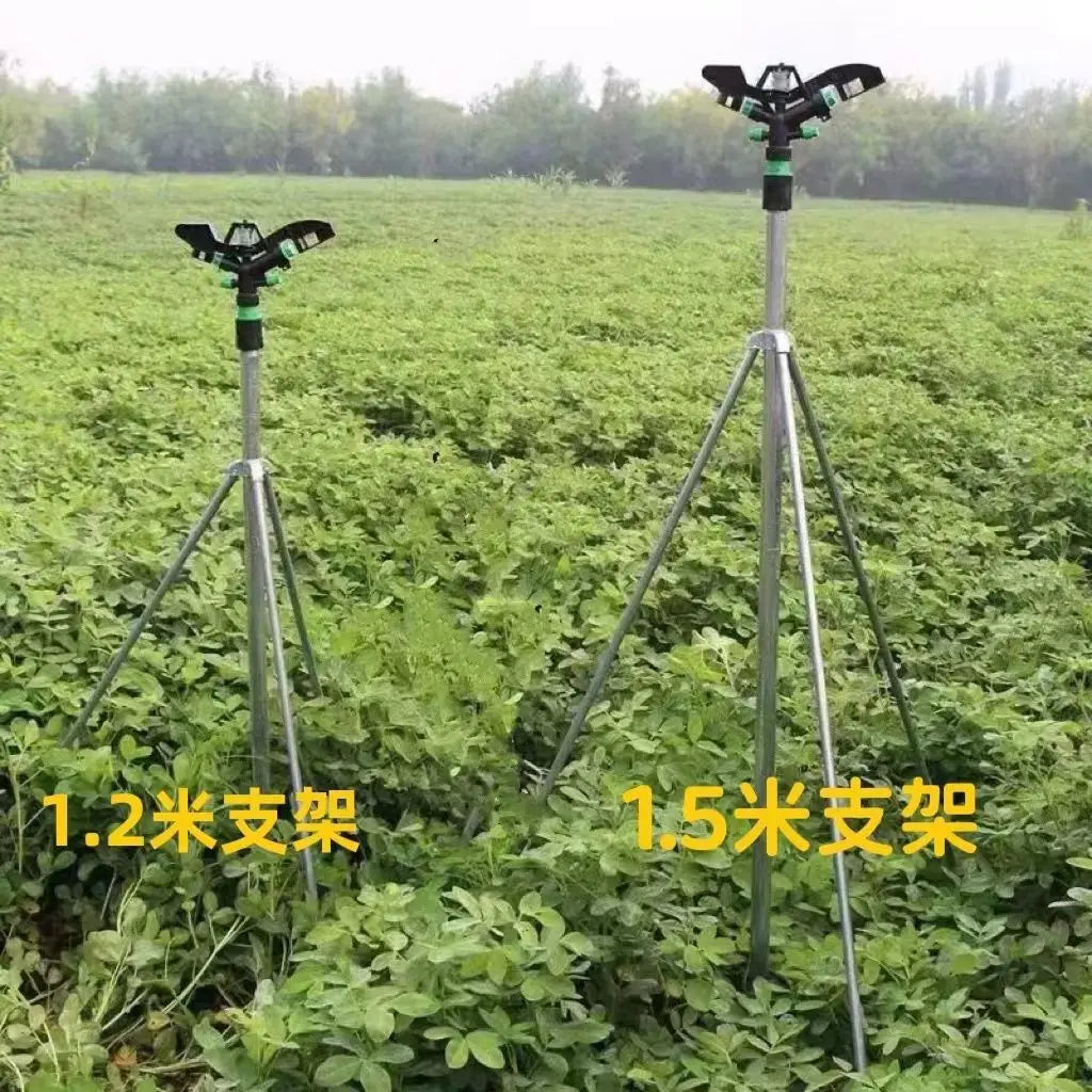 草坪农场灌溉大枪冲击洒水器，用于花园360度旋转喷嘴