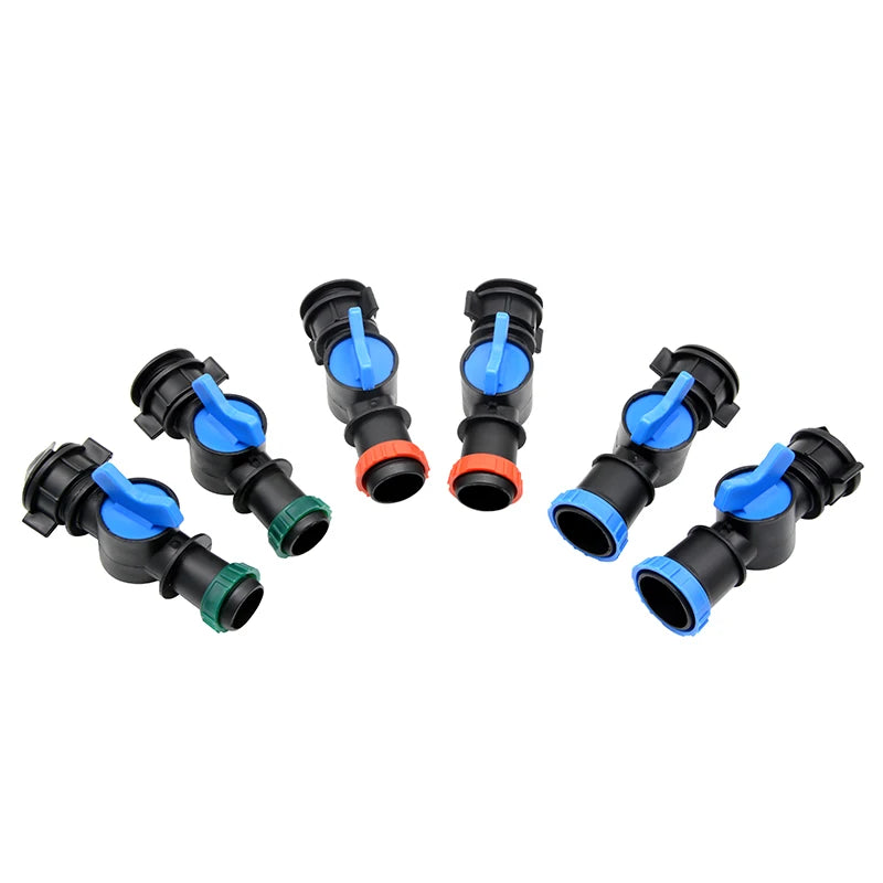 Layflat Rain Spray Hose Micro Spray Tape Accessories Connector Valves for Rain Hose Pipes