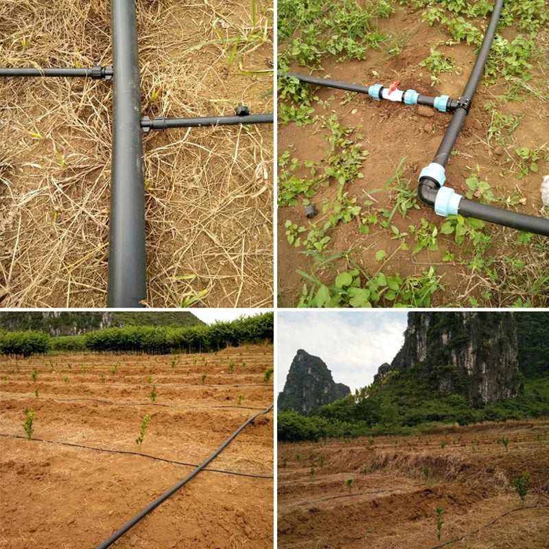 Agriculture 16mm PE LDPE Plastic Drip Irrigation Hose and Tube for Connecting Home Greenhouse Drip Systems