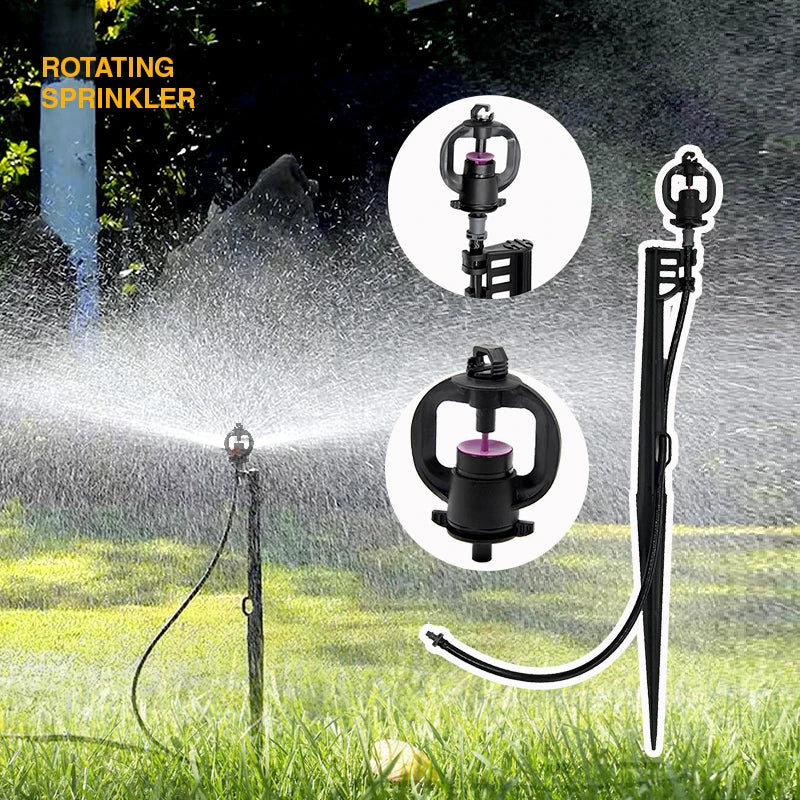 Agriculture Stand up Stake Jet Garden Irrigation Plastic Micro Garden Sprinkler Agricultural Water Sprinkler for Agriculture