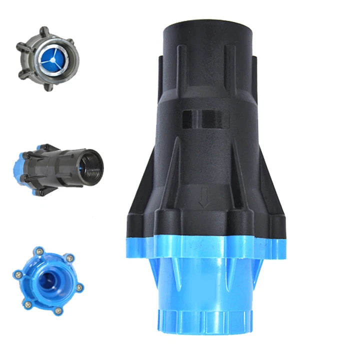 Plentirain Plastic POM Male/Female Thread High Flow 1-inch 3/4-inch Pressure Regulator for Agricultural Use BSPT/NPT Garden Hose
